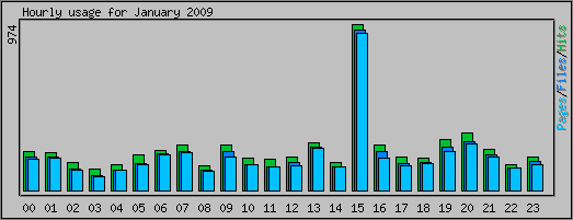 Hourly usage