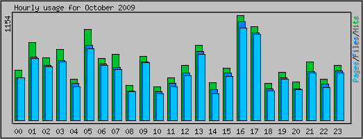 Hourly usage