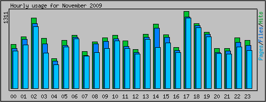 Hourly usage