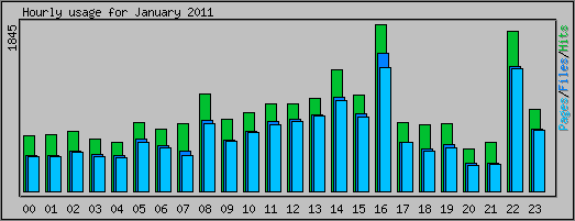 Hourly usage