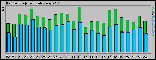 Hourly usage