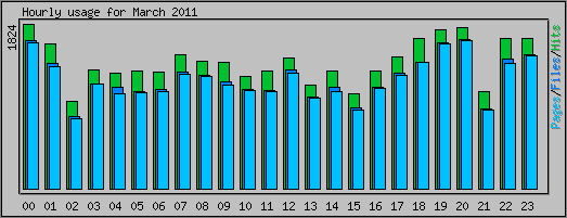 Hourly usage