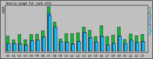 Hourly usage