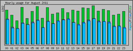 Hourly usage