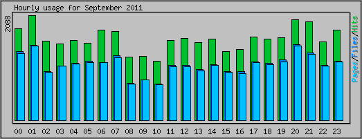 Hourly usage