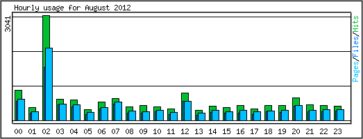 Hourly usage