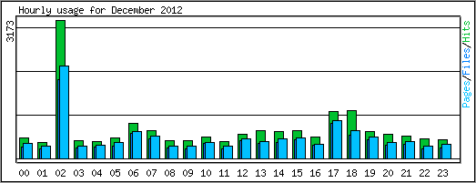 Hourly usage