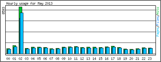 Hourly usage