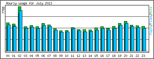 Hourly usage