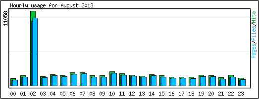 Hourly usage