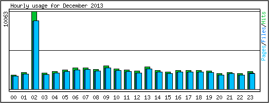 Hourly usage