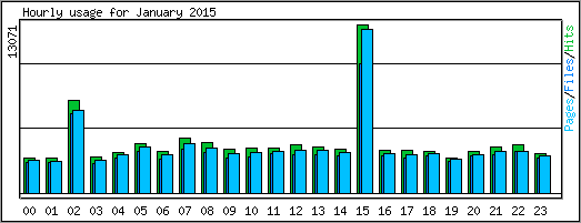 Hourly usage