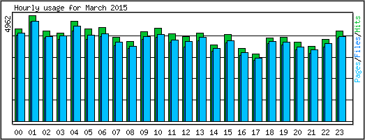 Hourly usage