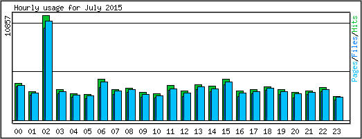 Hourly usage