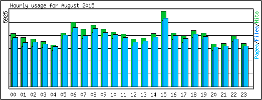 Hourly usage