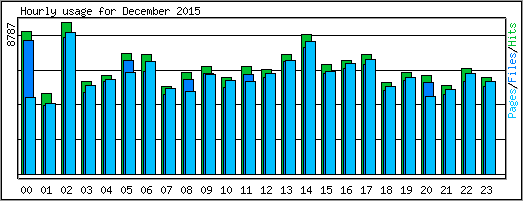 Hourly usage