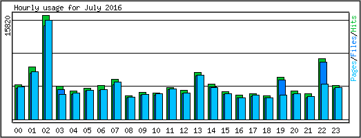 Hourly usage