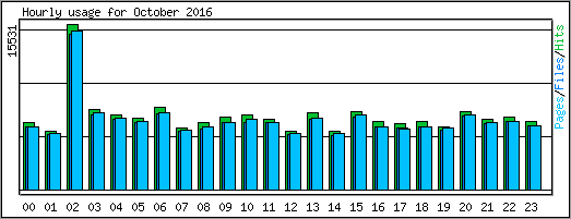 Hourly usage