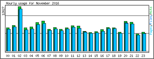 Hourly usage