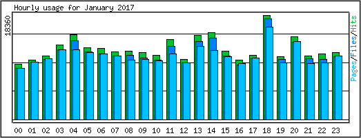 Hourly usage