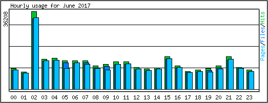 Hourly usage