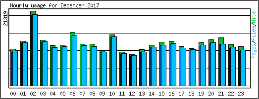 Hourly usage