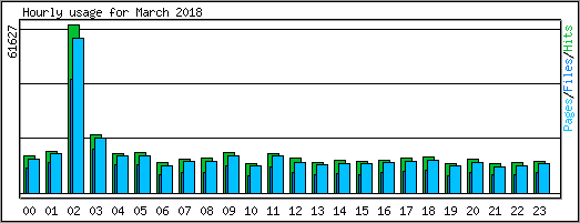 Hourly usage